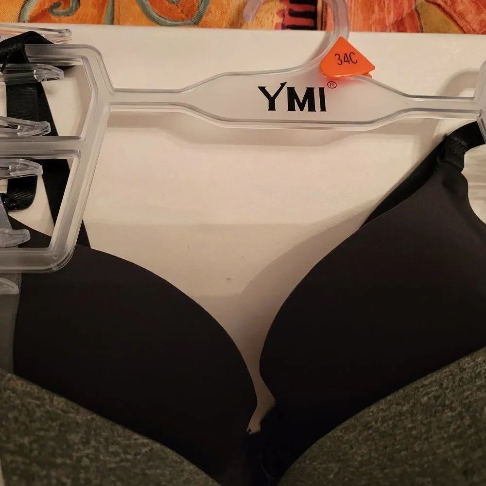 BRANDNEW YMI Women's Print and Solid Push-Up Bra Set, 3-Pac - Picture 9 of 16